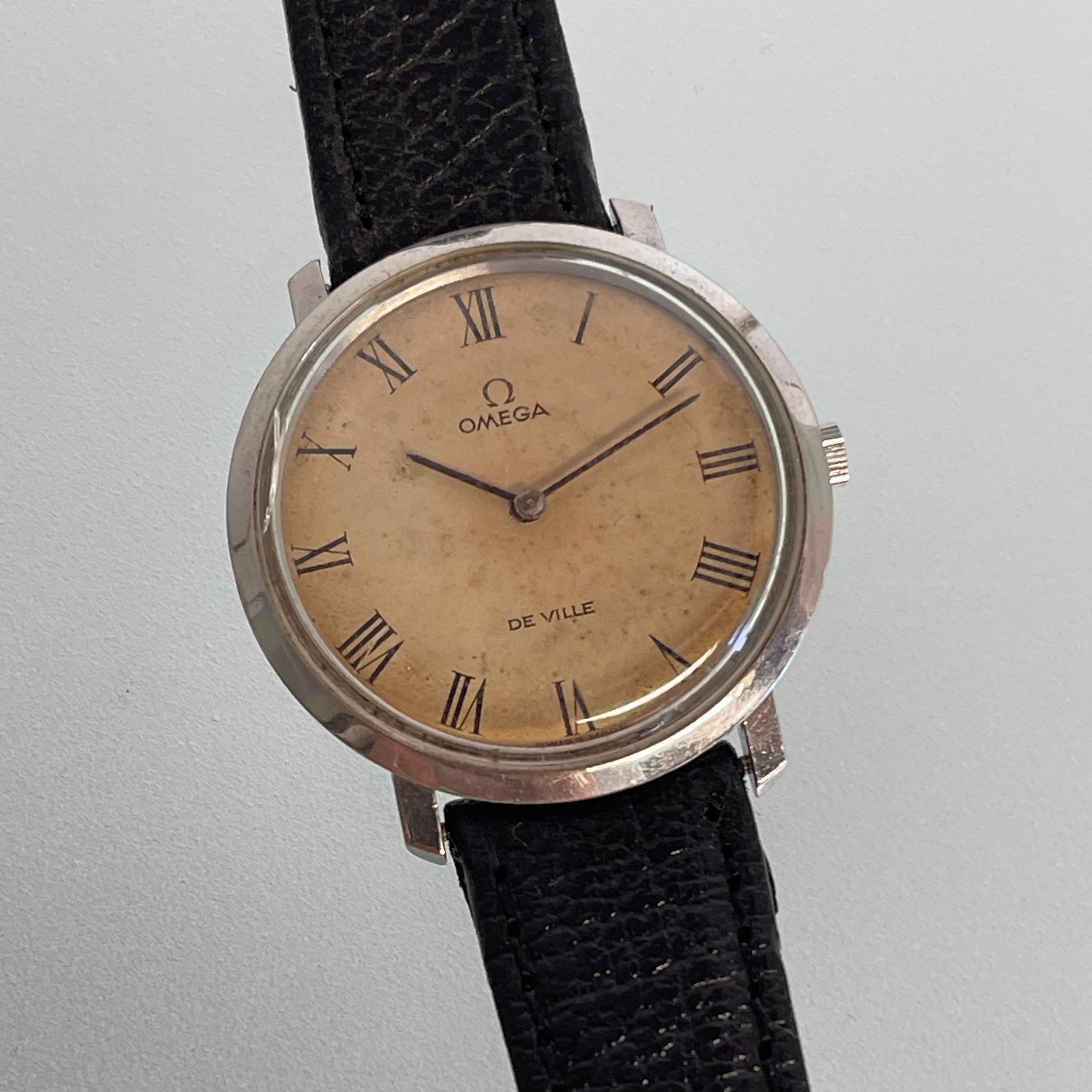 Omega De Ville patina dial