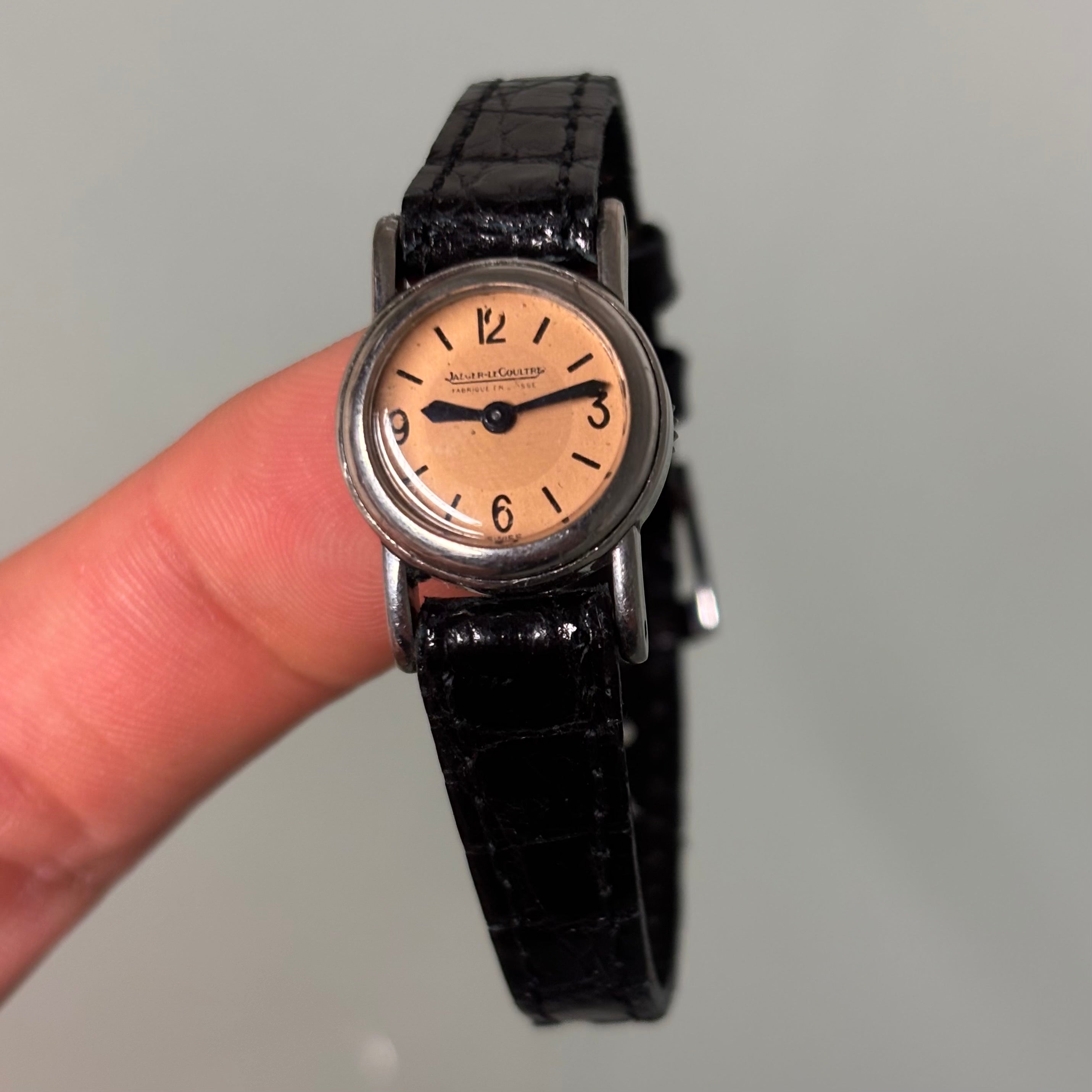 Jaeger LeCoultre duoplan Salmon