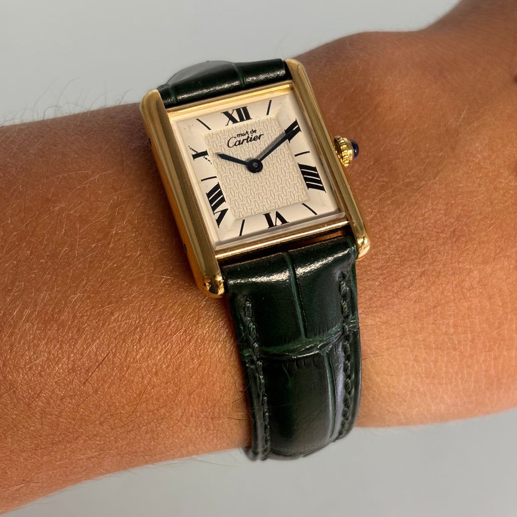 Cartier Tank GM 1615 with buckle