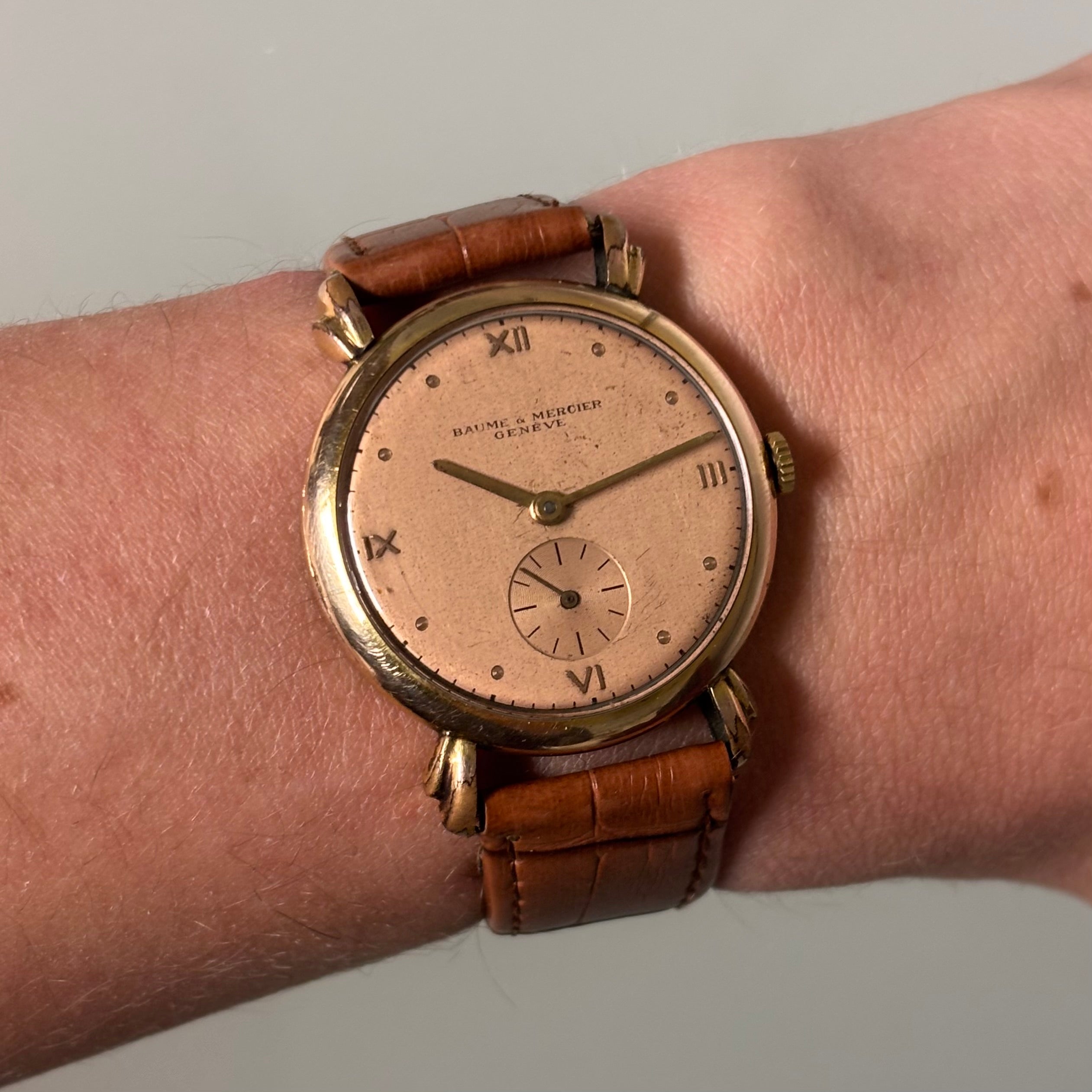 Baume & Mercier rare case & dial