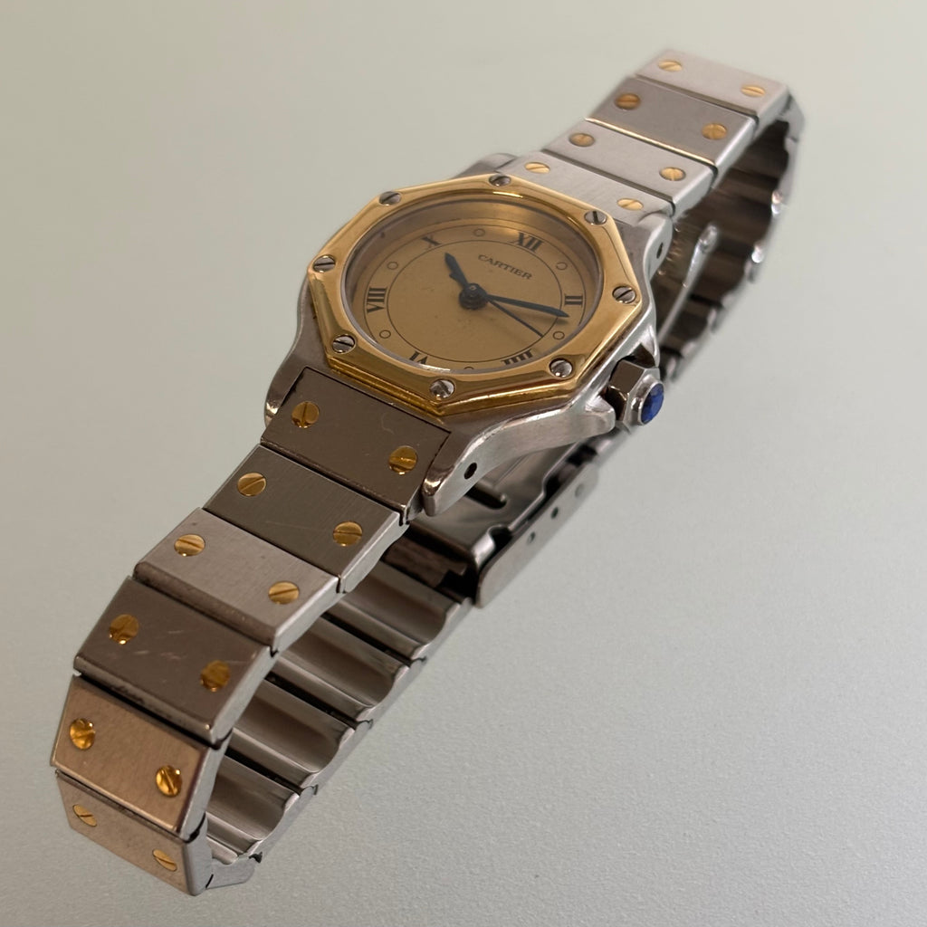 Cartier Santos Octagon PM rare dial