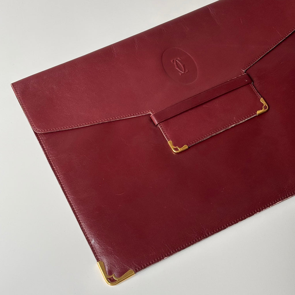 Cartier Leather Laptop bag