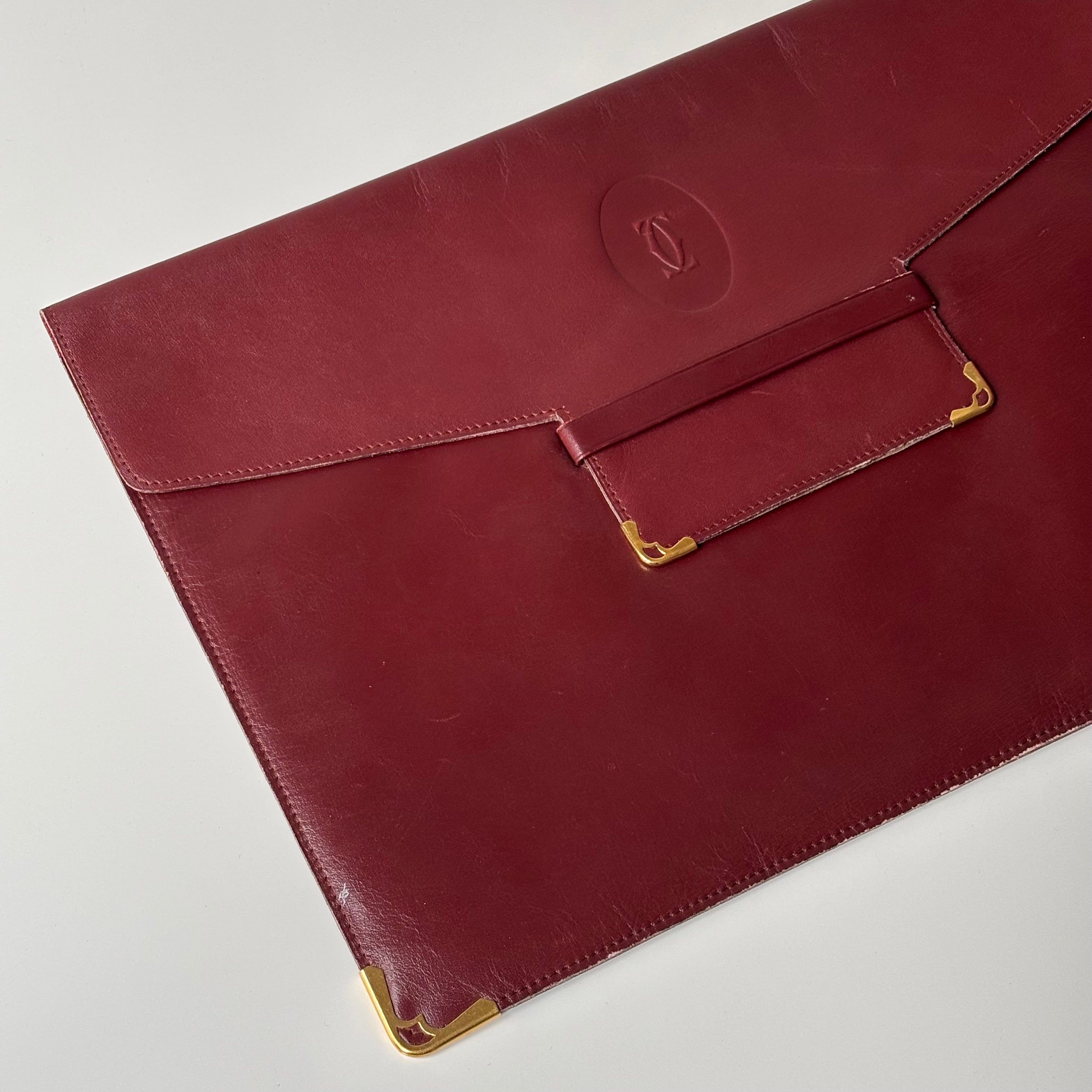 Cartier Leather Laptop bag