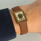 Cartier Tank Petit Model – Art Deco Dial, With Original Buckle