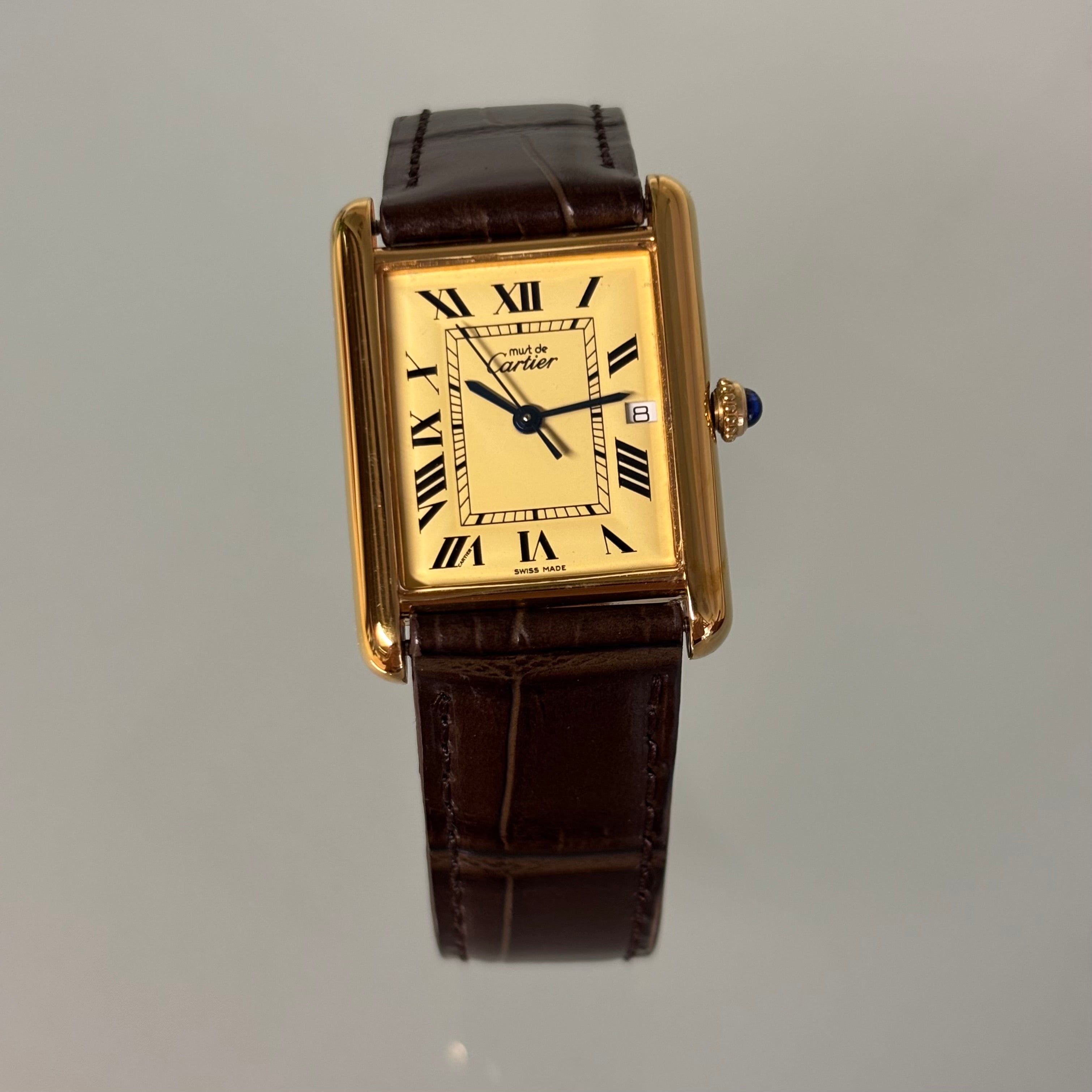 Cartier Tank XL 2413 with original clasp