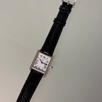 Cartier Tank PM Silver White dial
