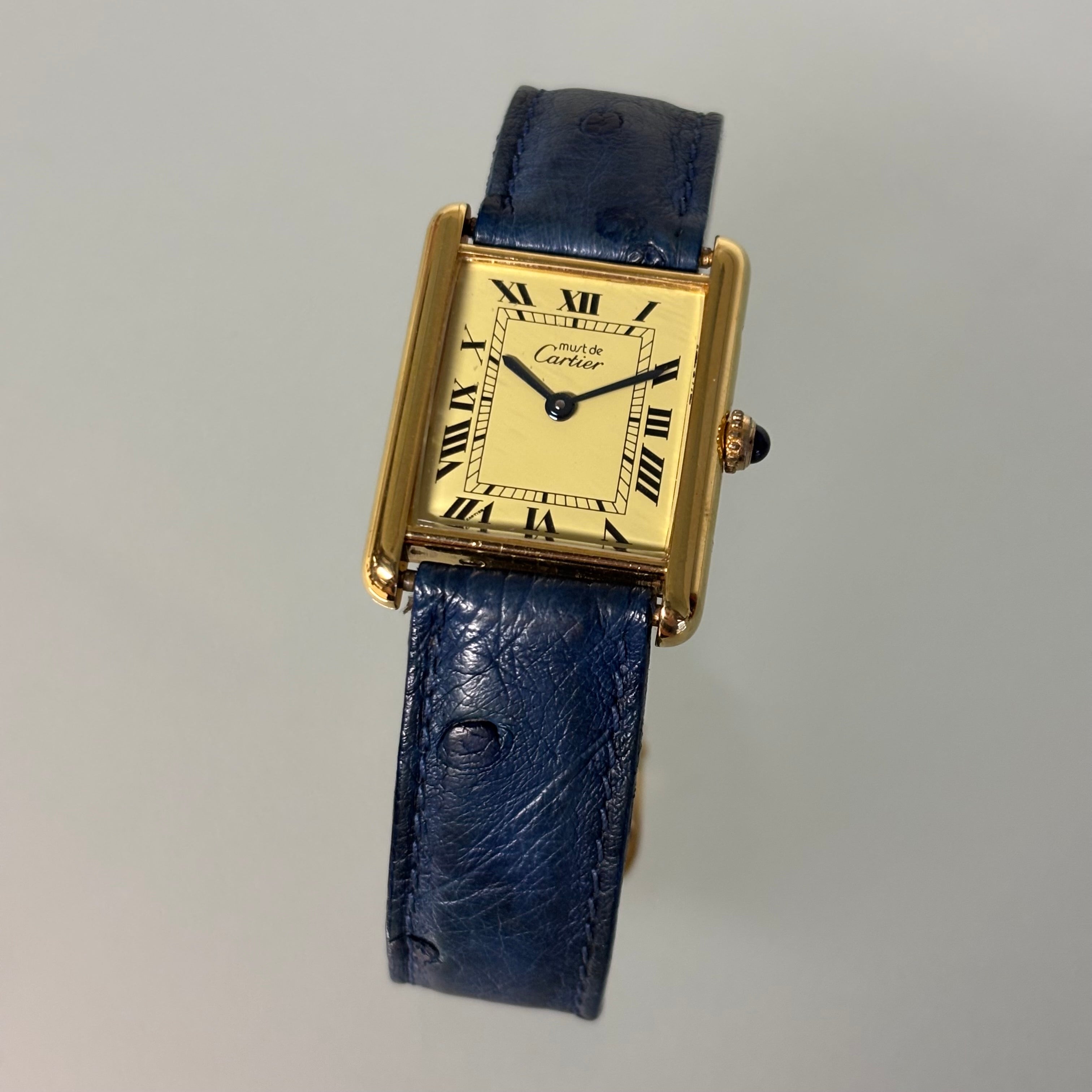 Cartier Tank GM with original strap & clasp