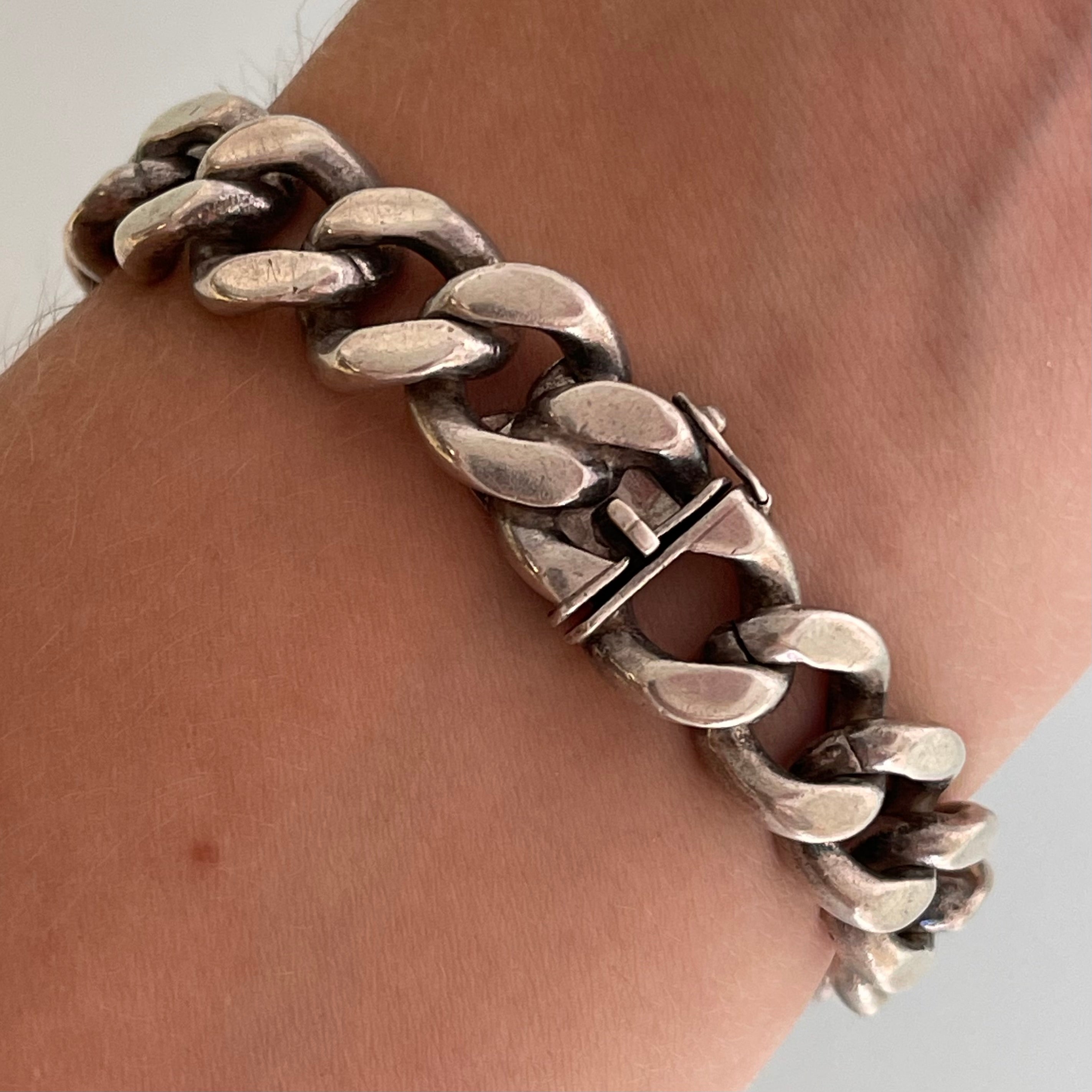 Chopard Silver Cuban Bracelet watch
