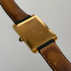 Alexis Barthelay Tank Watch – Silver with Gold Plating