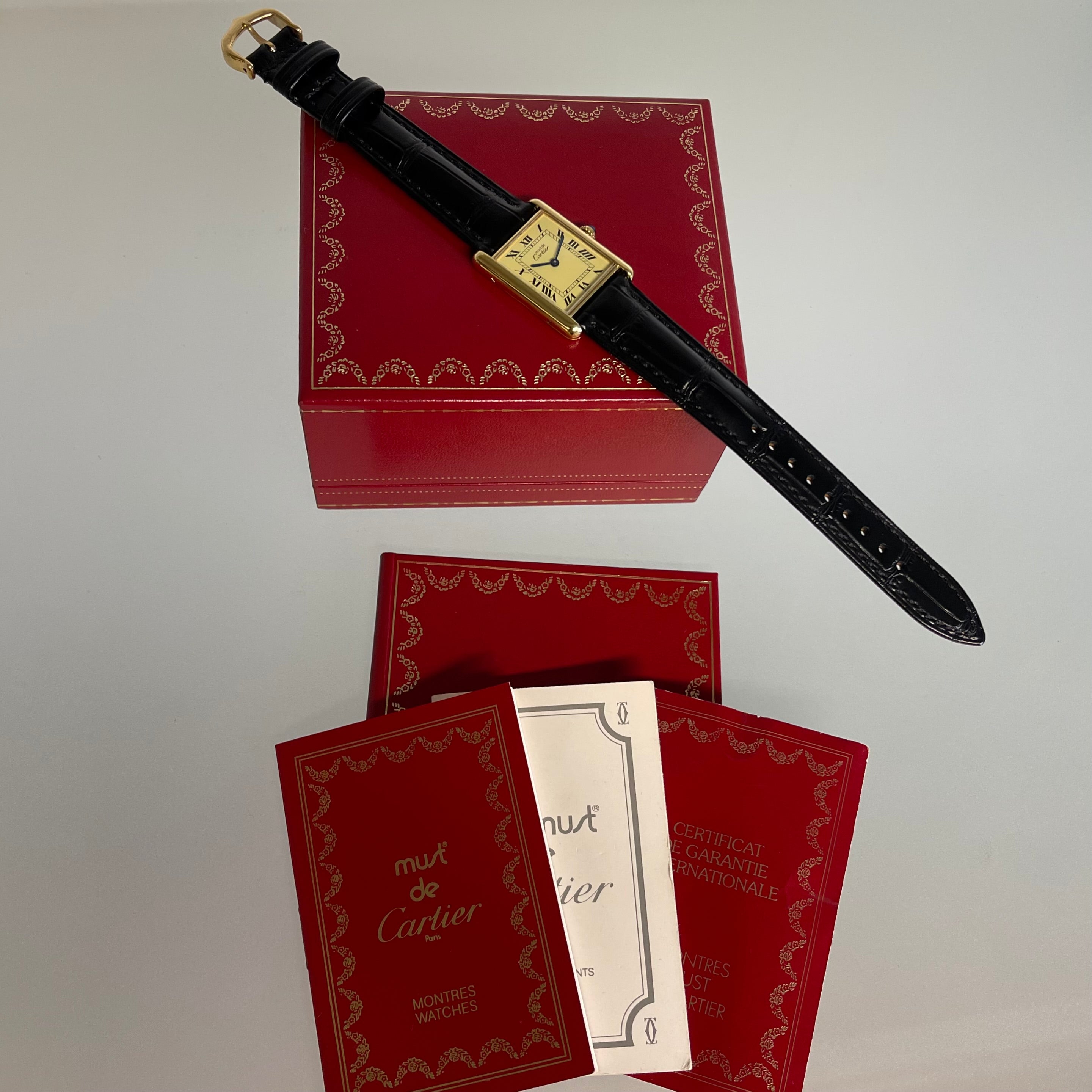 Cartier Tank GM Full Set