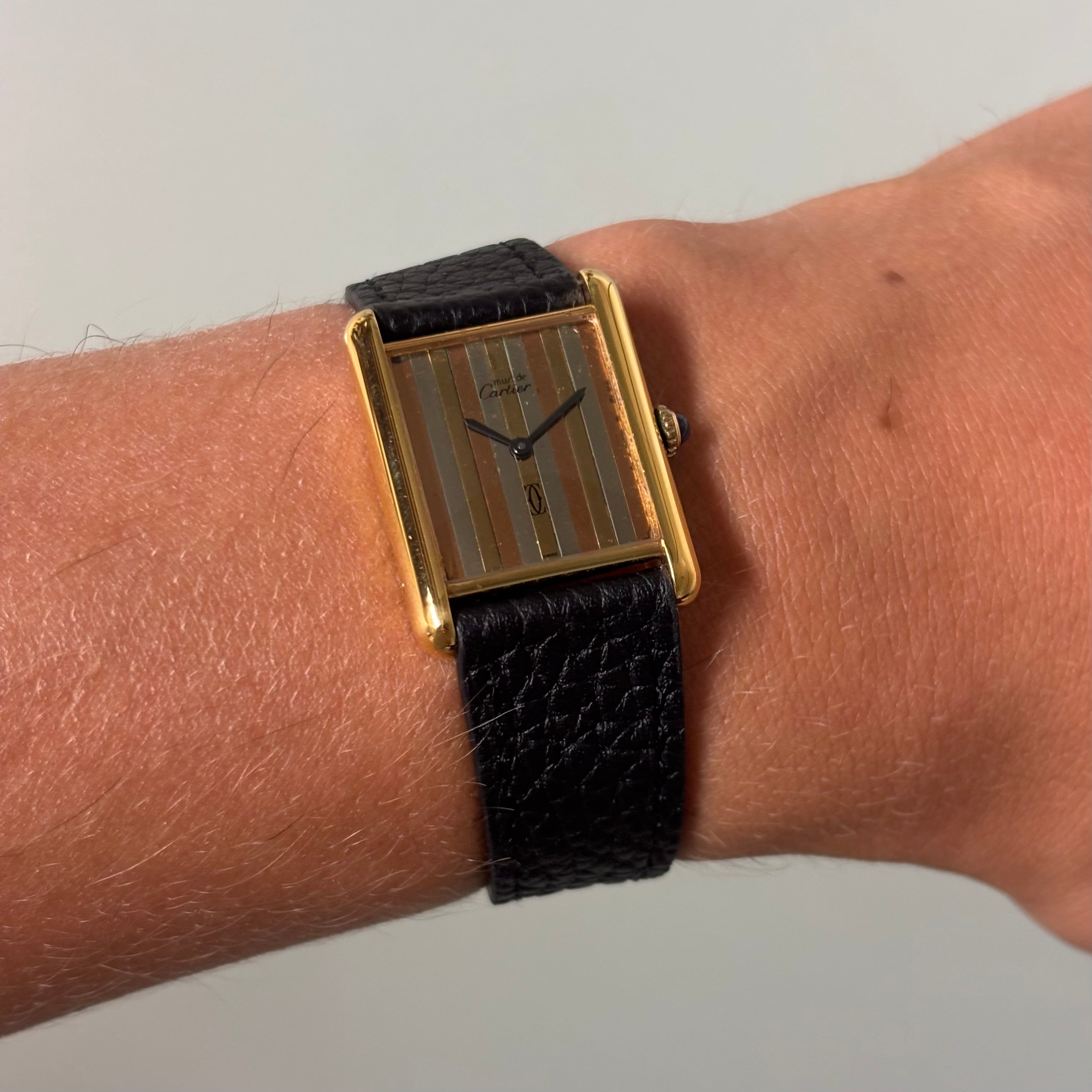 Must De Cartier tank GM trinity