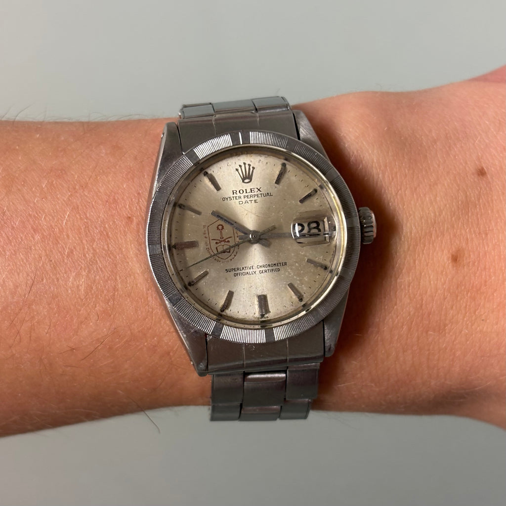 Rolex Date Ref. 1500 – Saudi University Dial, 34 mm Vintage
