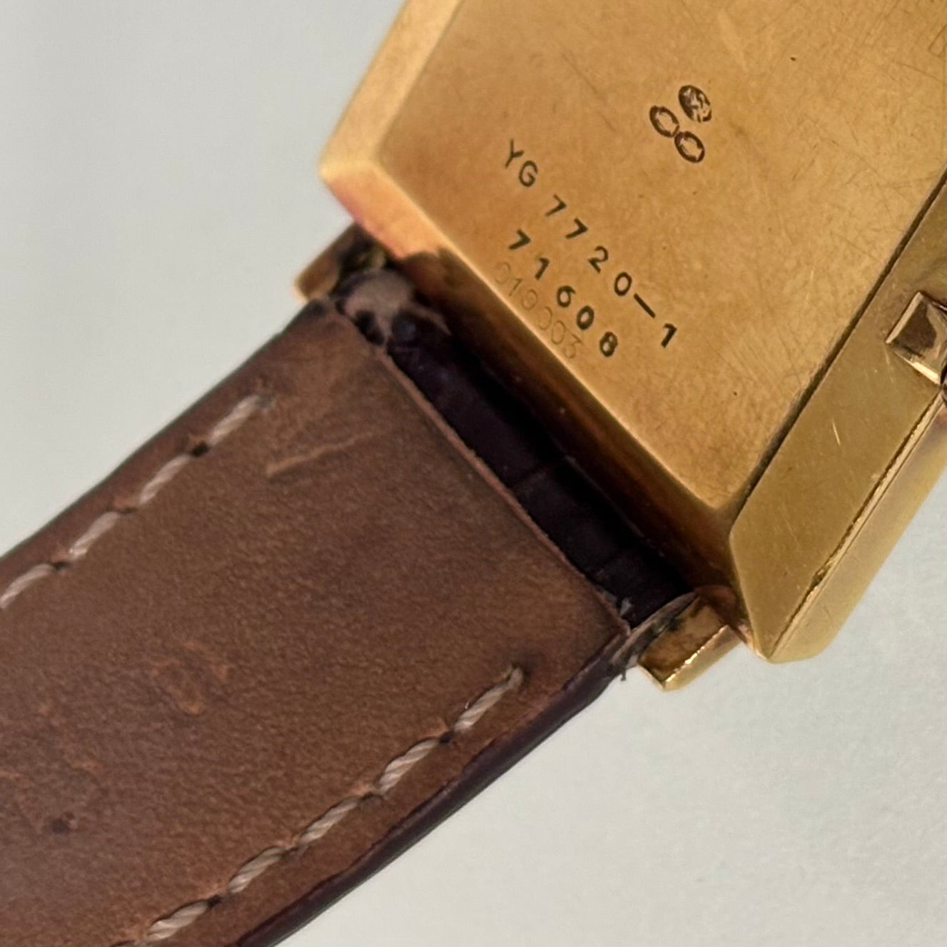 Cartier Bueche Girod 18k Square Tank