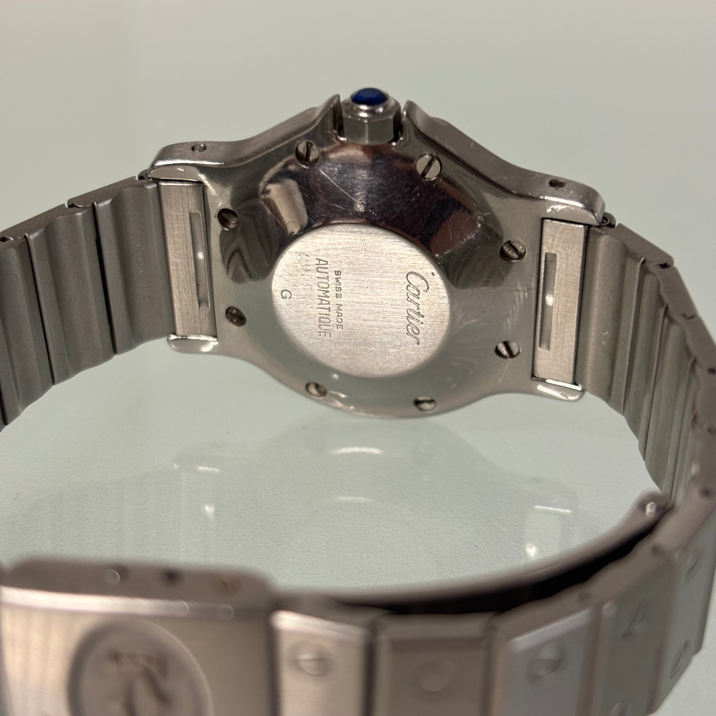 Cartier Santos Octagon Automatic GM Steel