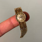 Cartier Girard Perregaux 14k gold braceletwatch