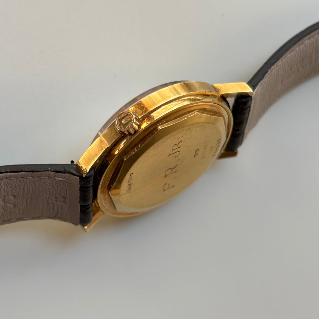 Bulova Accutron Wristwatch – Cartier Signed, 18K Gold