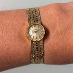 Cartier Girard Perregaux 14k gold braceletwatch