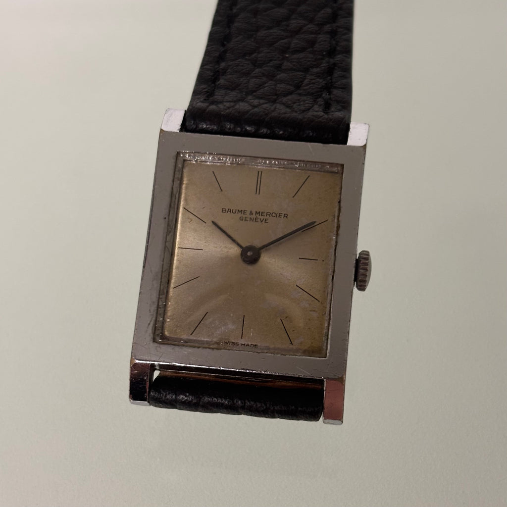 Baume & Mercier steel Tank