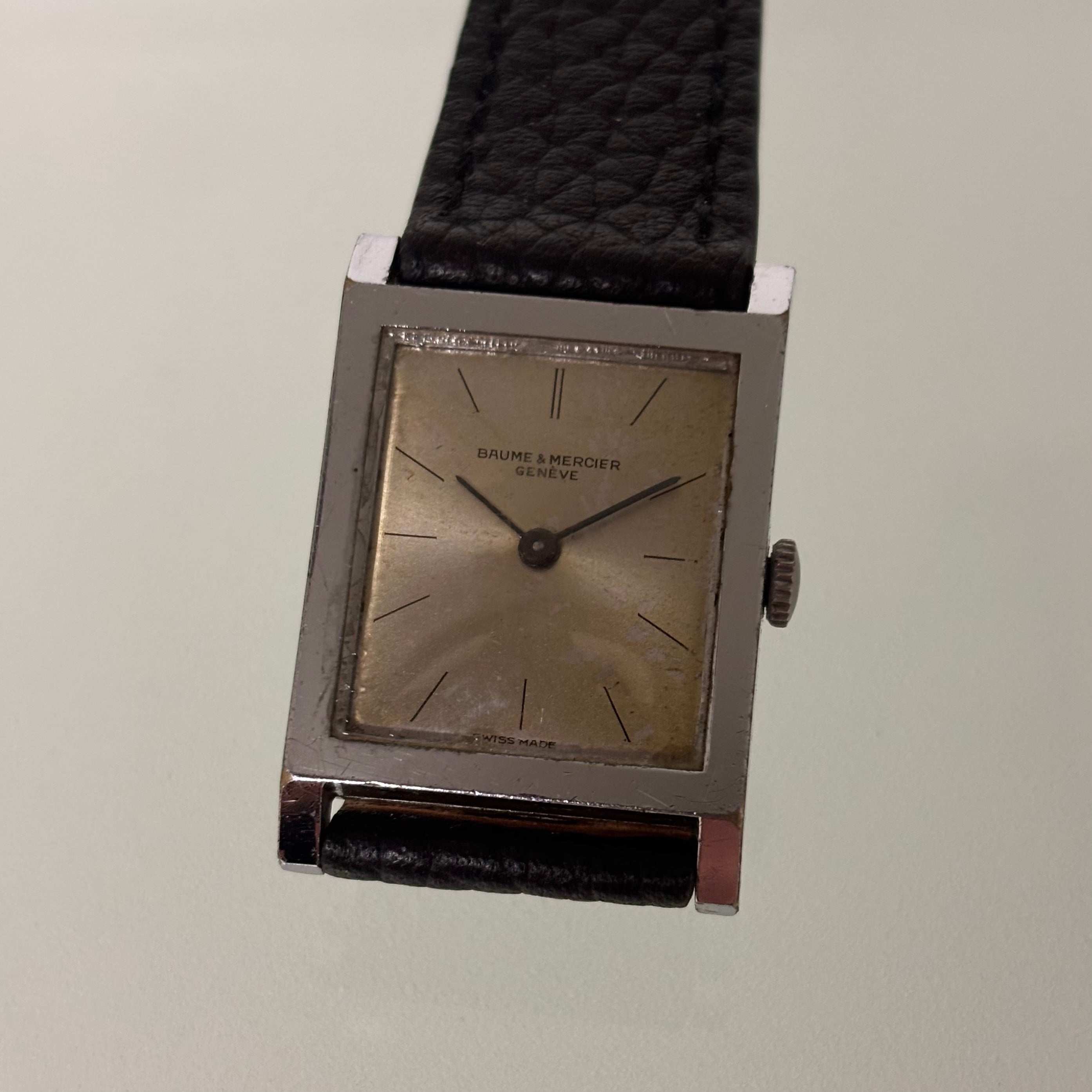 Baume & Mercier steel Tank