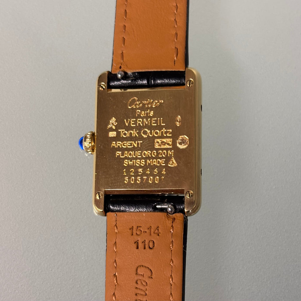 Cartier Tank PM with original buckle