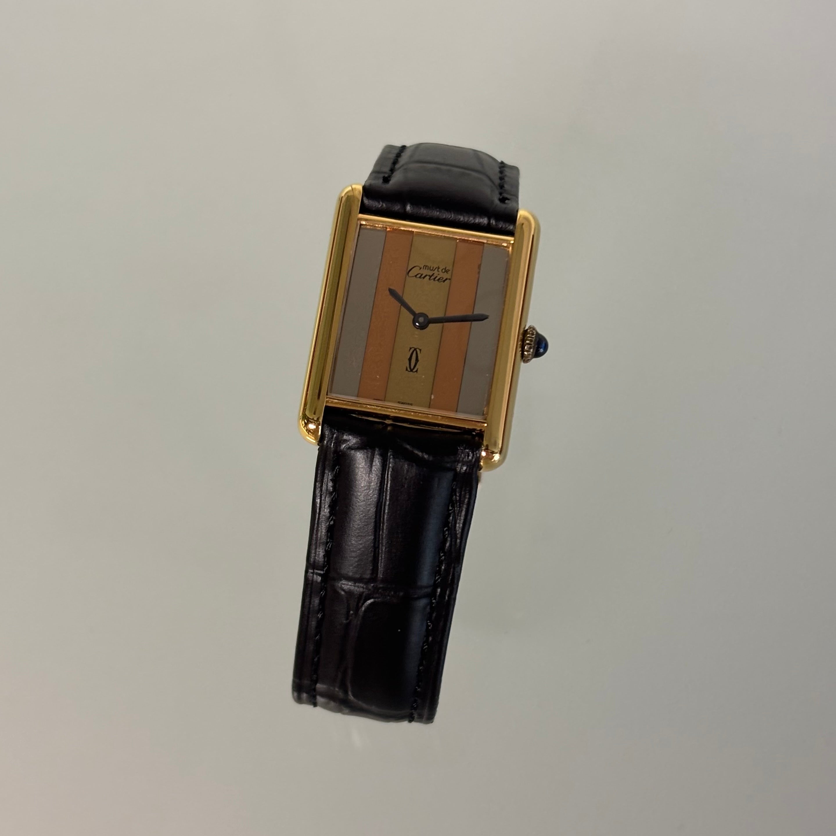 Cartier Tank GM with original buckle