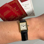 Cartier Tank PM Breguet Full Set