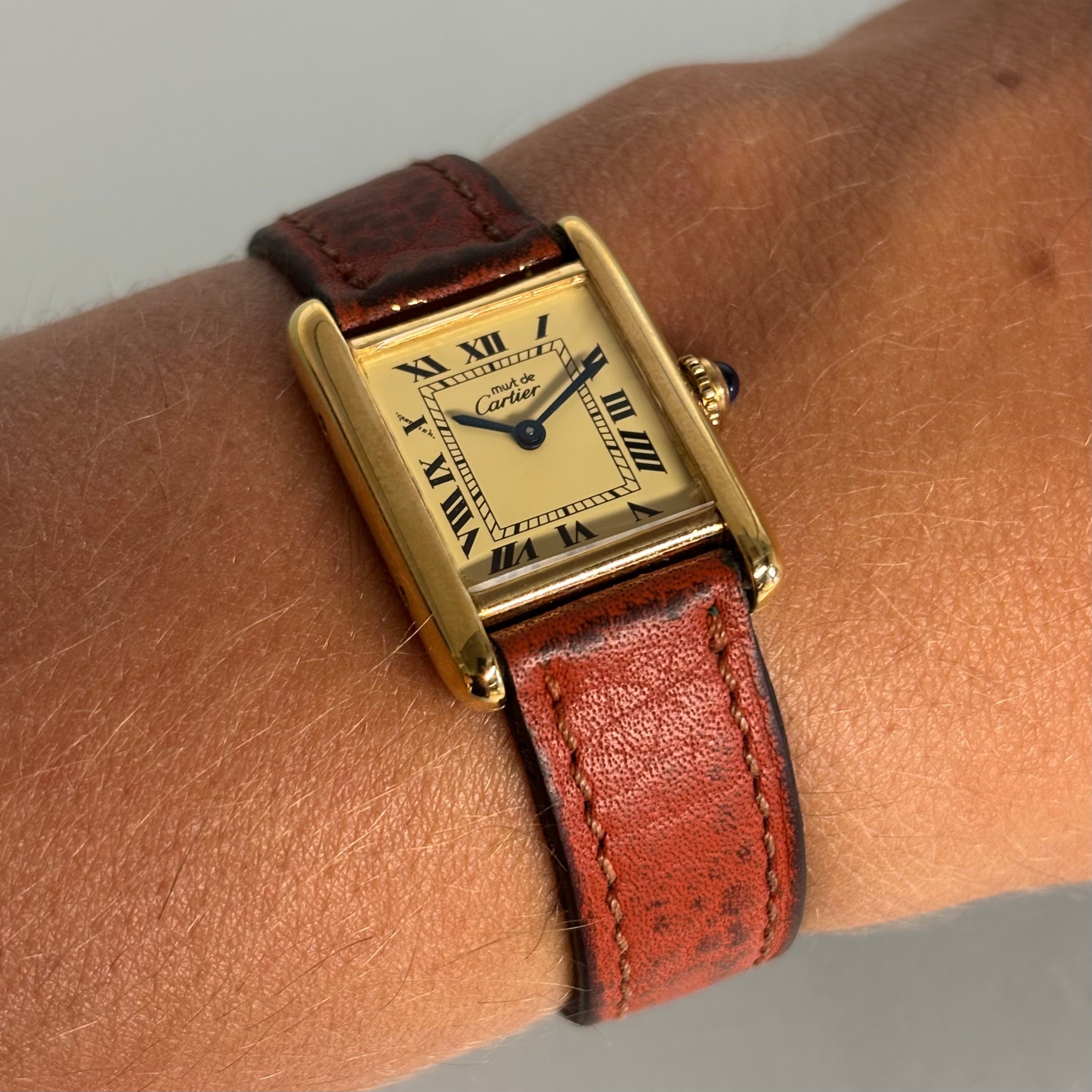 Cartier Tank PM with buckle