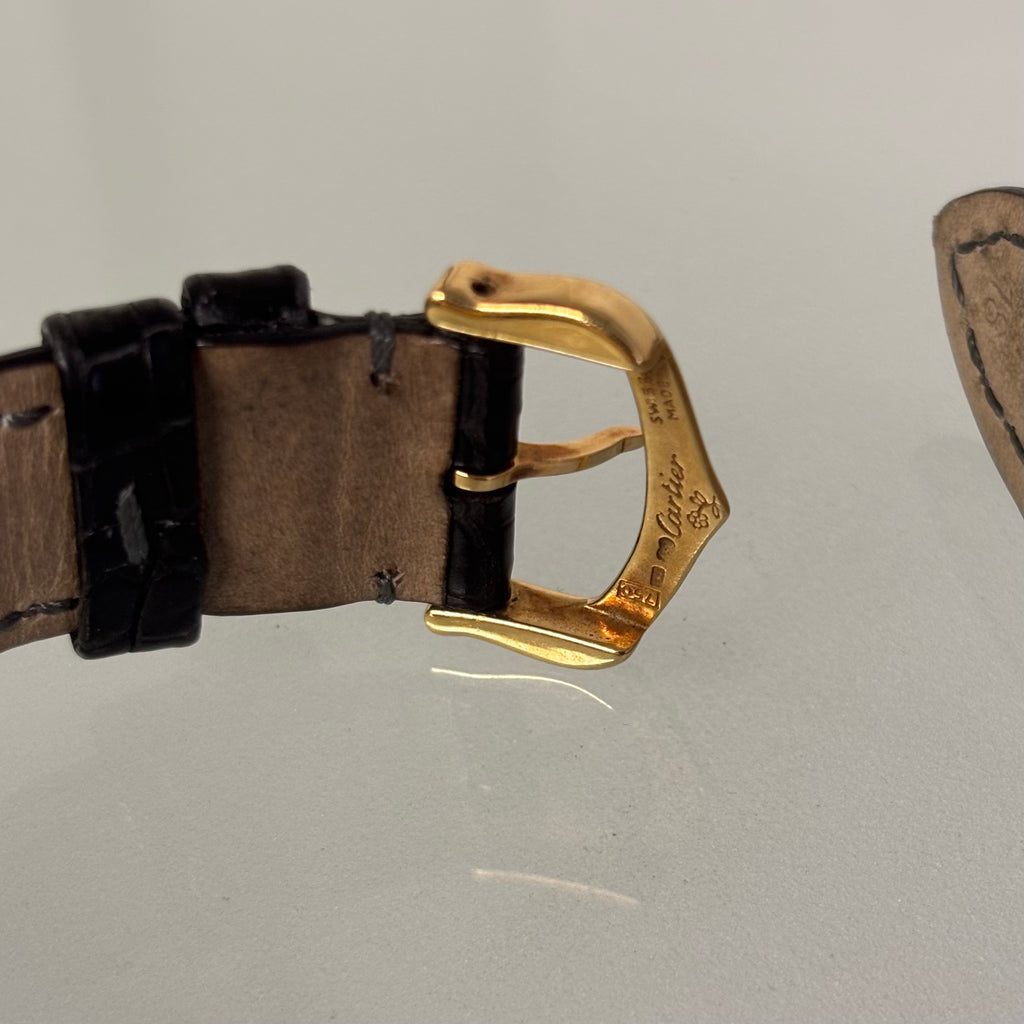 Cartier Universal Genève 18k Rose Gold Compax
