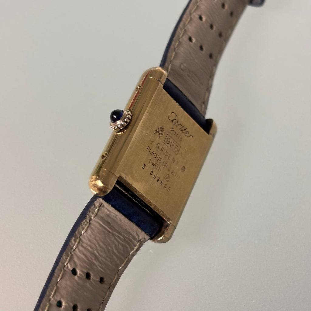 Cartier Tank Pm Lapis lacquer dial