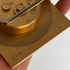 Cartier × Imhof Desk Clock – Vintage Alarm Timepiece