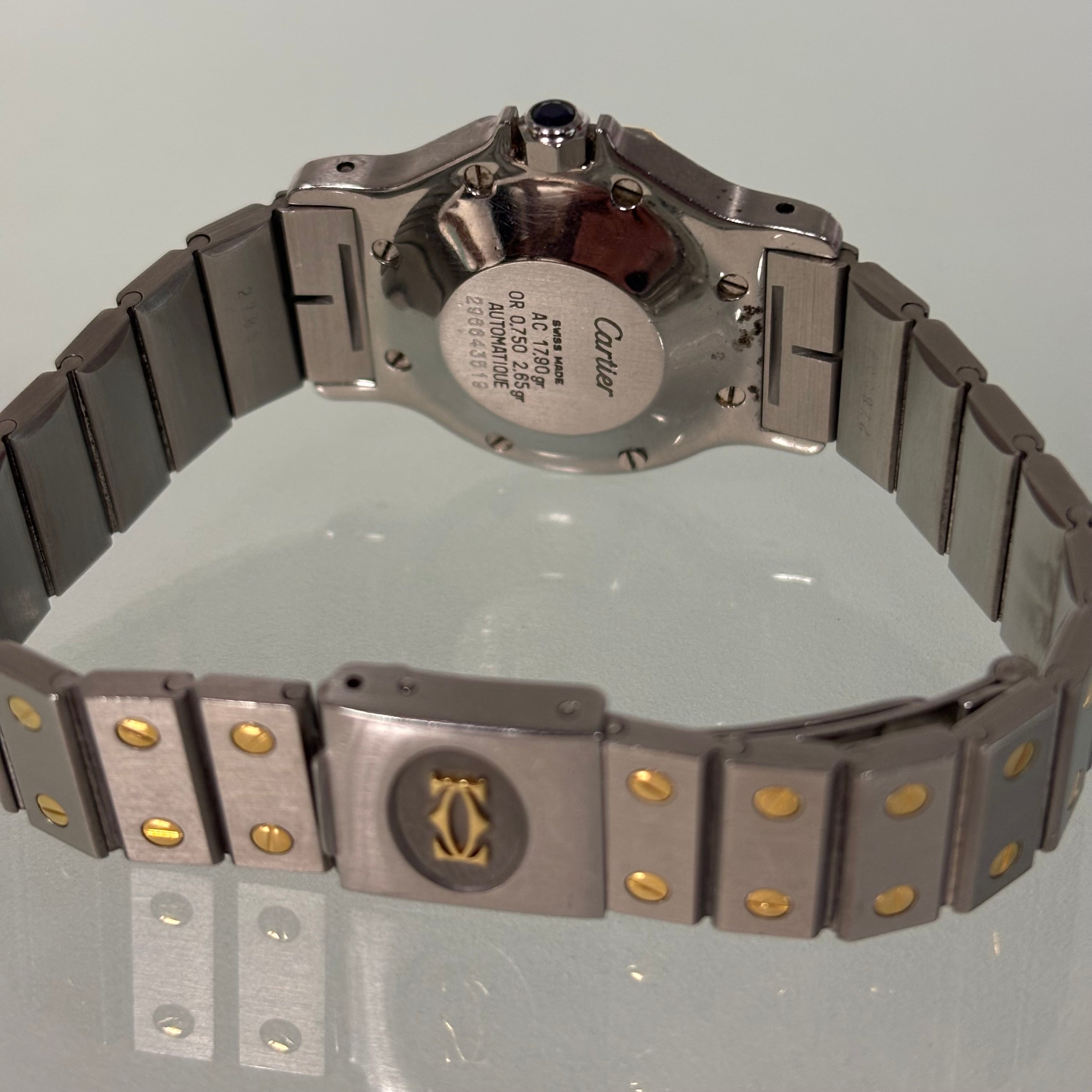 Cartier Santos Octagon GM Gold/Steel