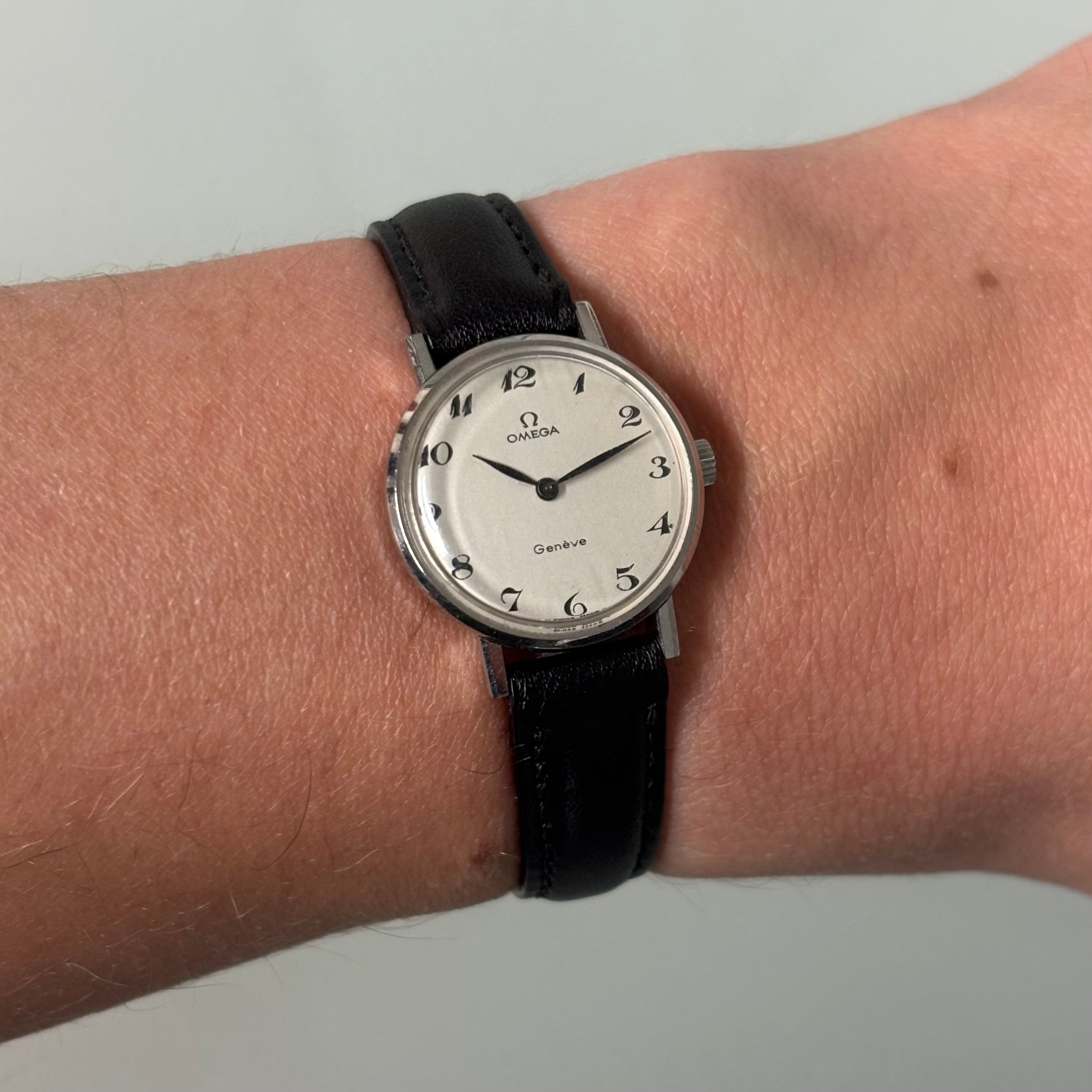 Omega Geneve Breguet Dial – 23 mm Steel Dress Watch