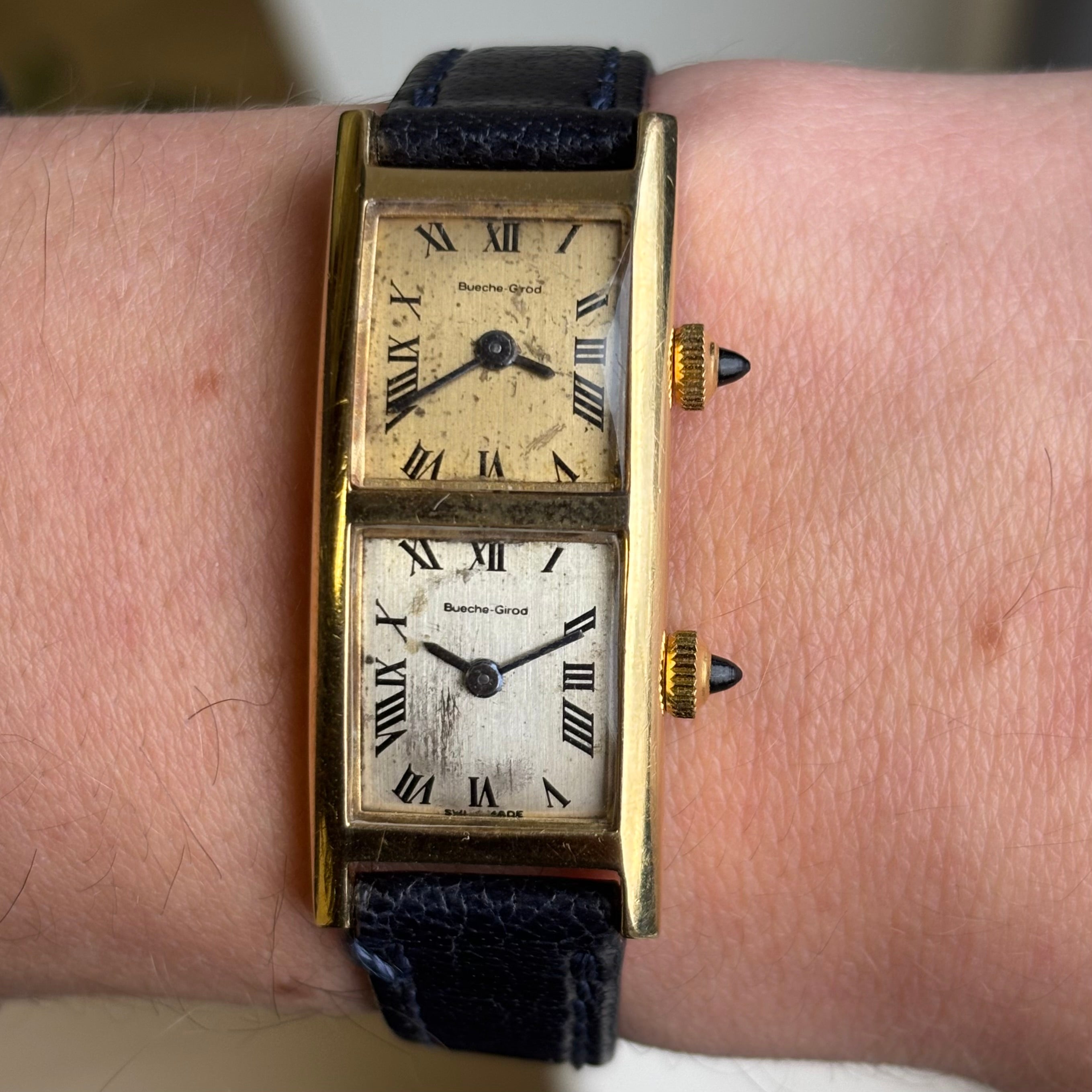 Bueche Girod 18k Dualtime