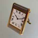 Cartier Tank Table Clock – Vintage Architectural Timepiece