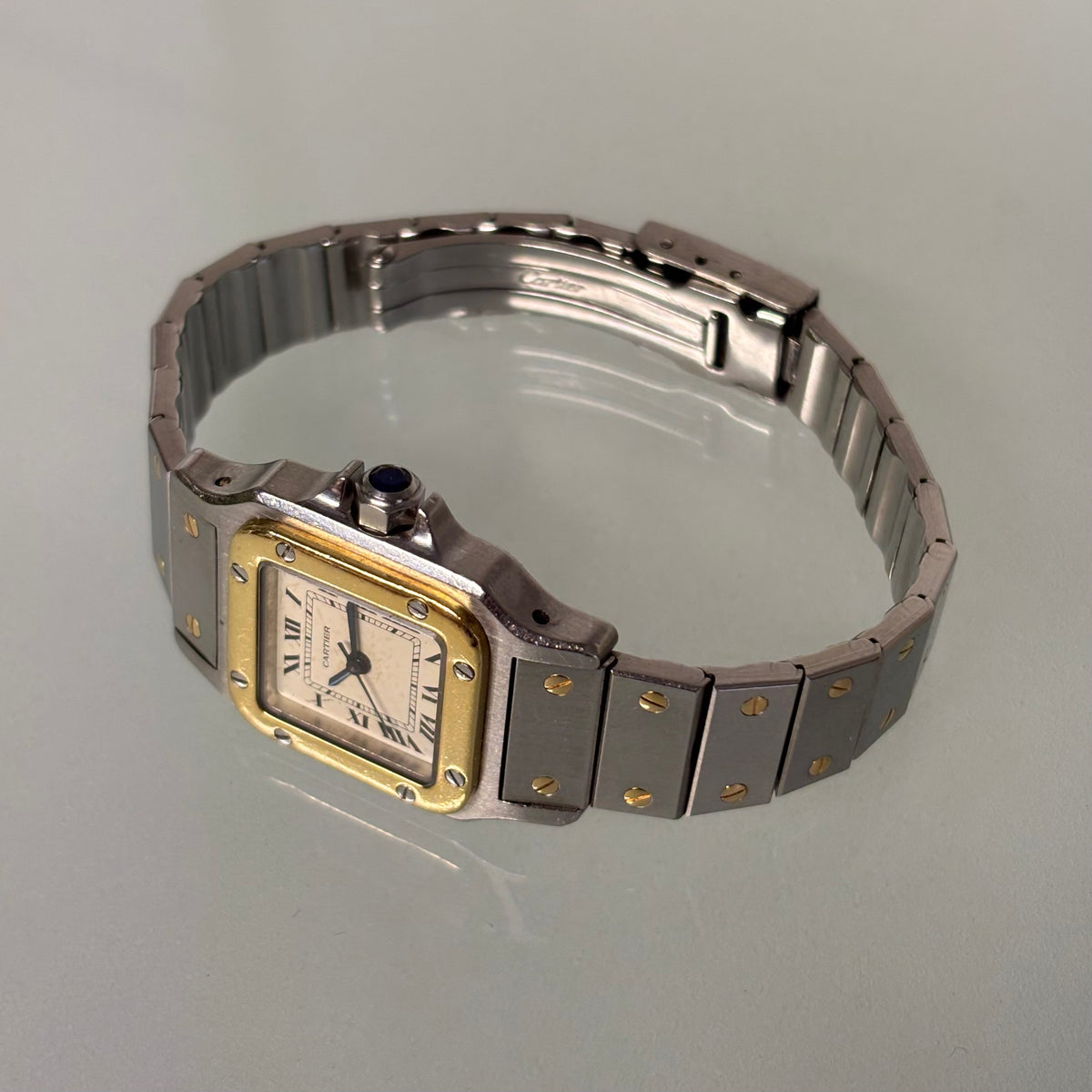 Cartier Santos Carrée Ladies 0902 Full Set