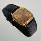 Piaget Cushion Watch – 18K Gold Big Case with Original Buckle