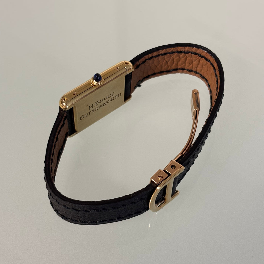 Cartier Tank GM “New York” with clasp