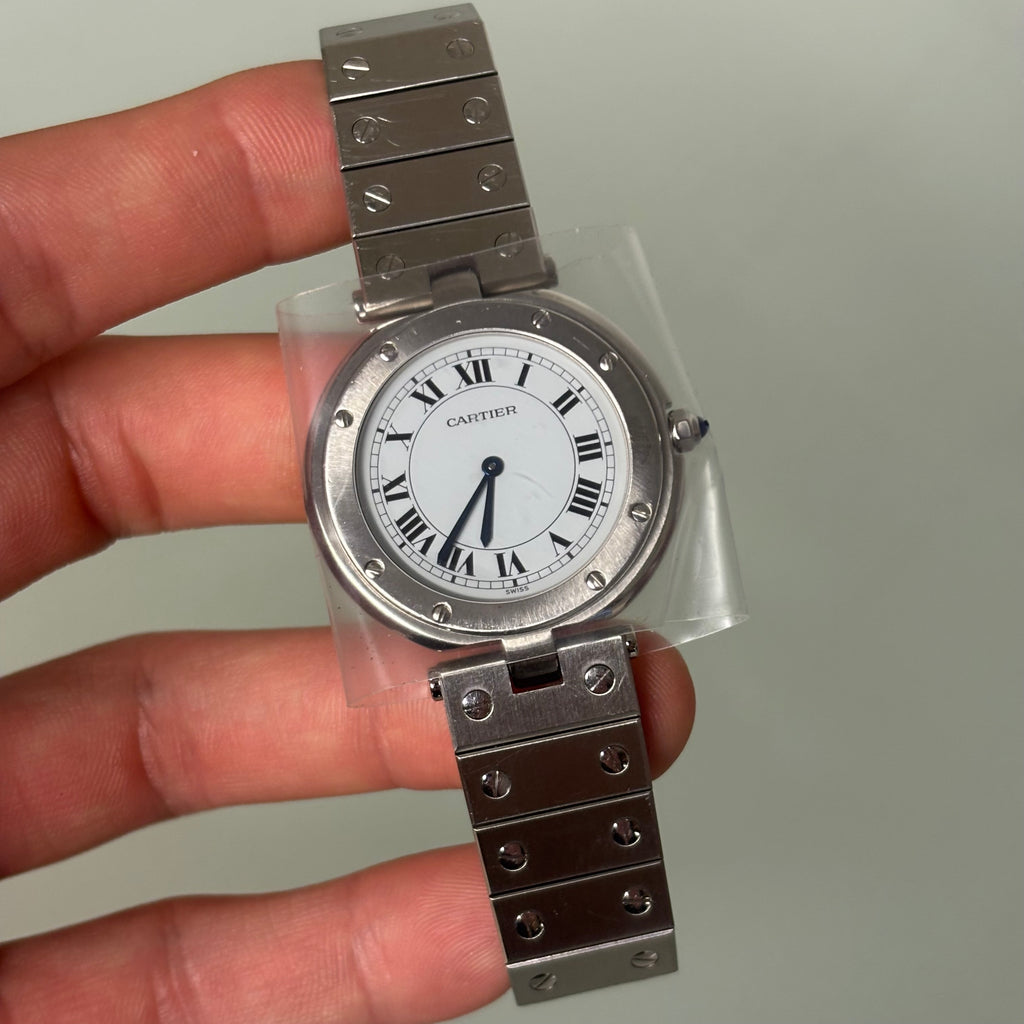 Cartier Vendome Steel Serviced by Cartier
