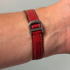 Cartier Santos Galbée PM with original strap & clasp