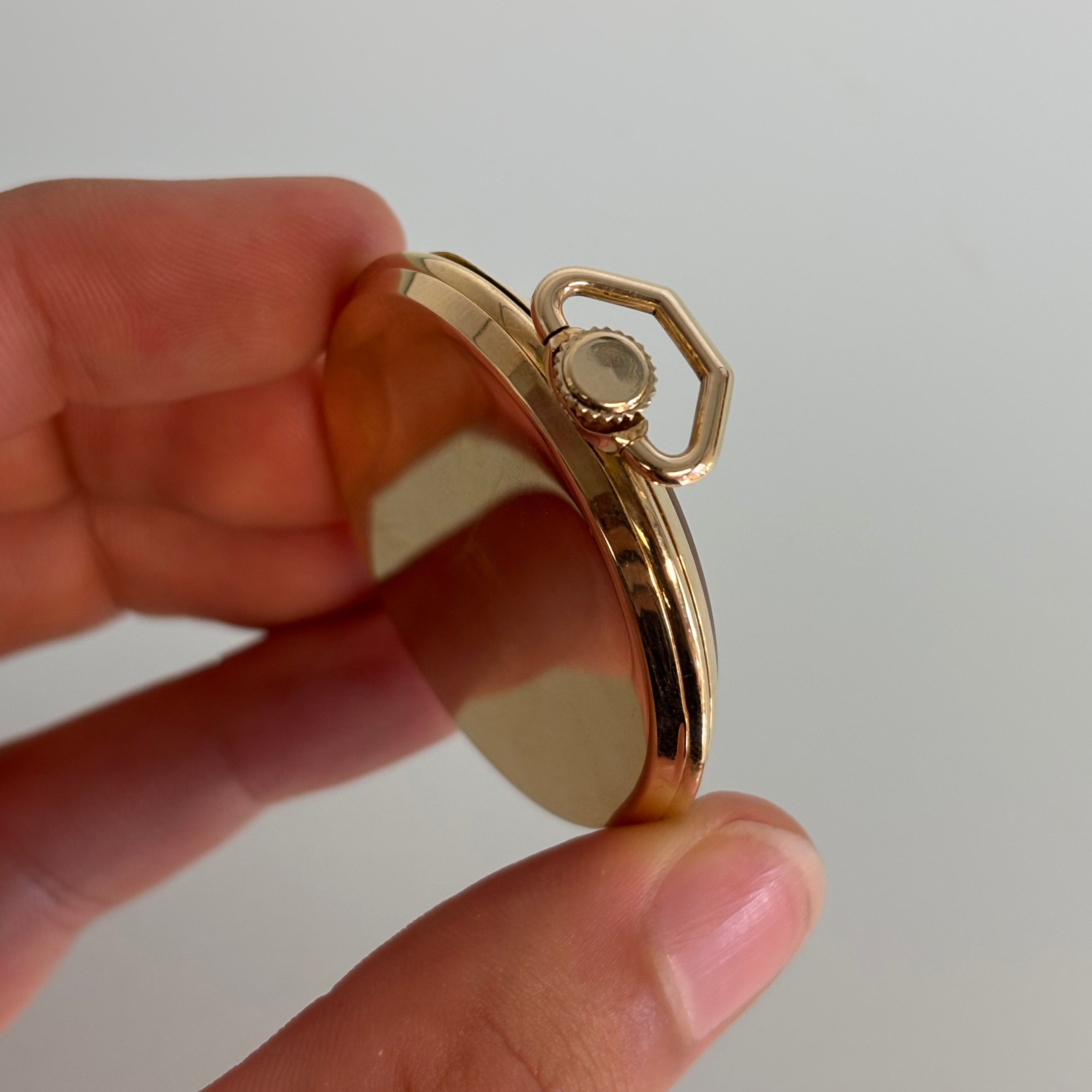 Cartier x Movado 14k pocketwatch