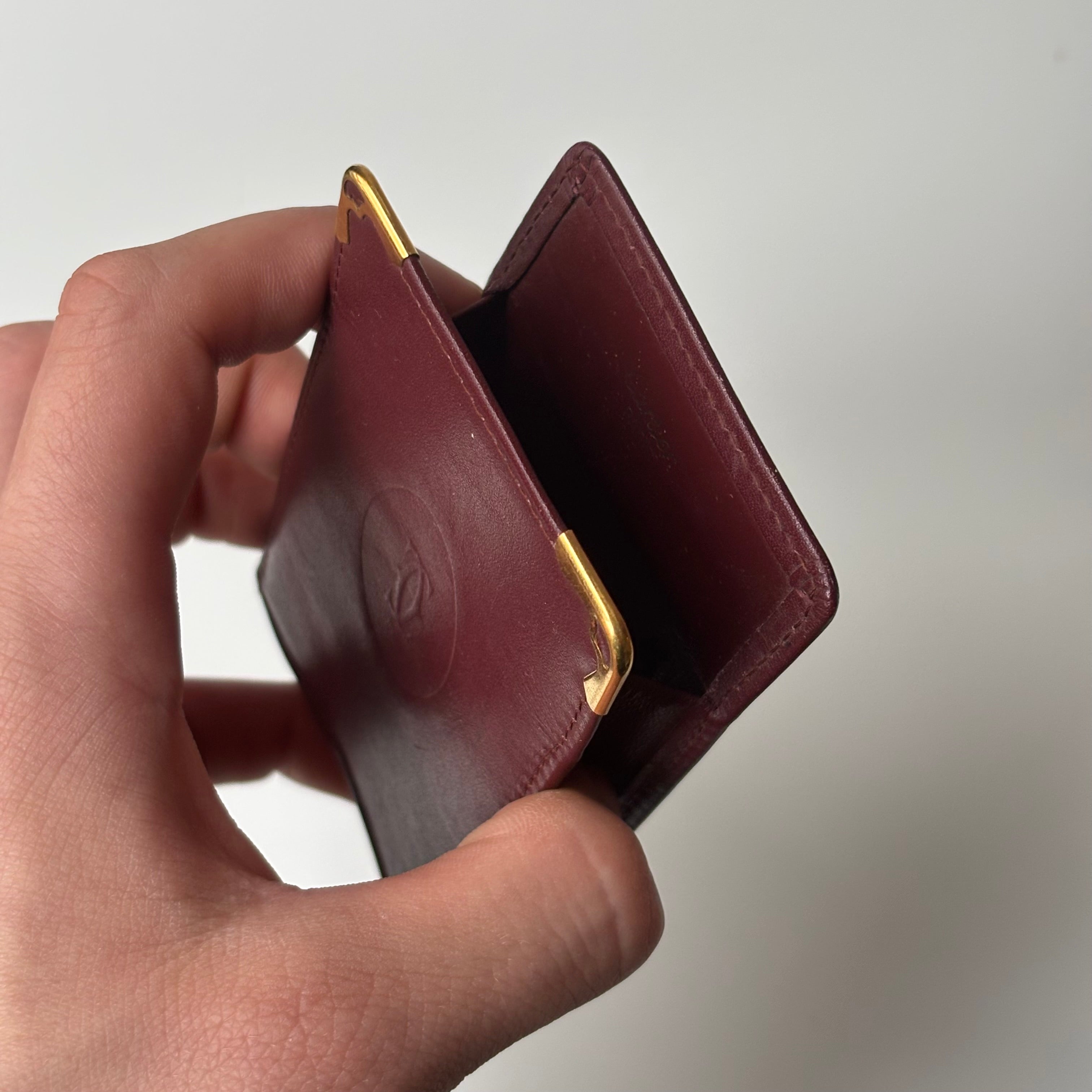 Cartier leather cigarette case