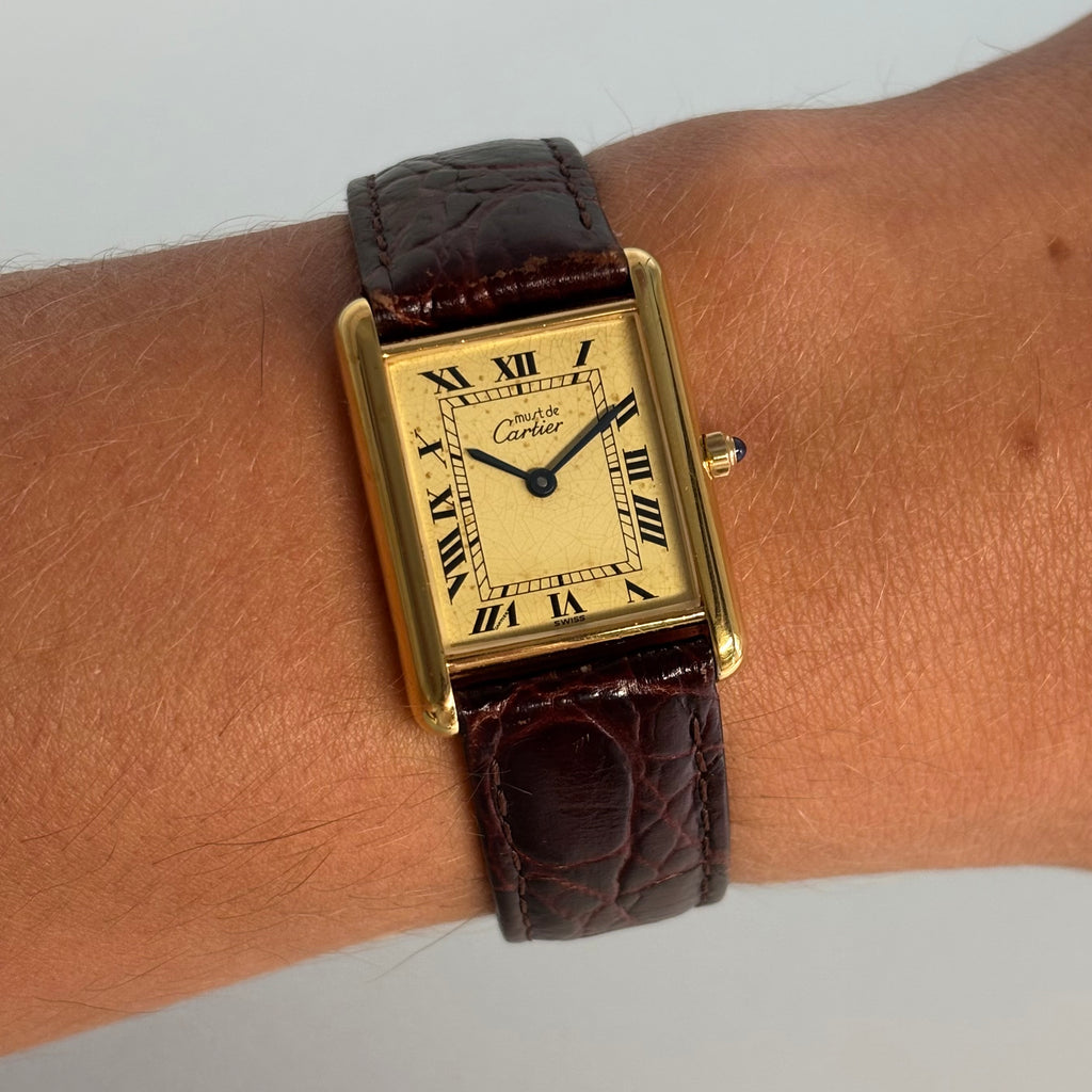 Cartier Tank GM with buckle