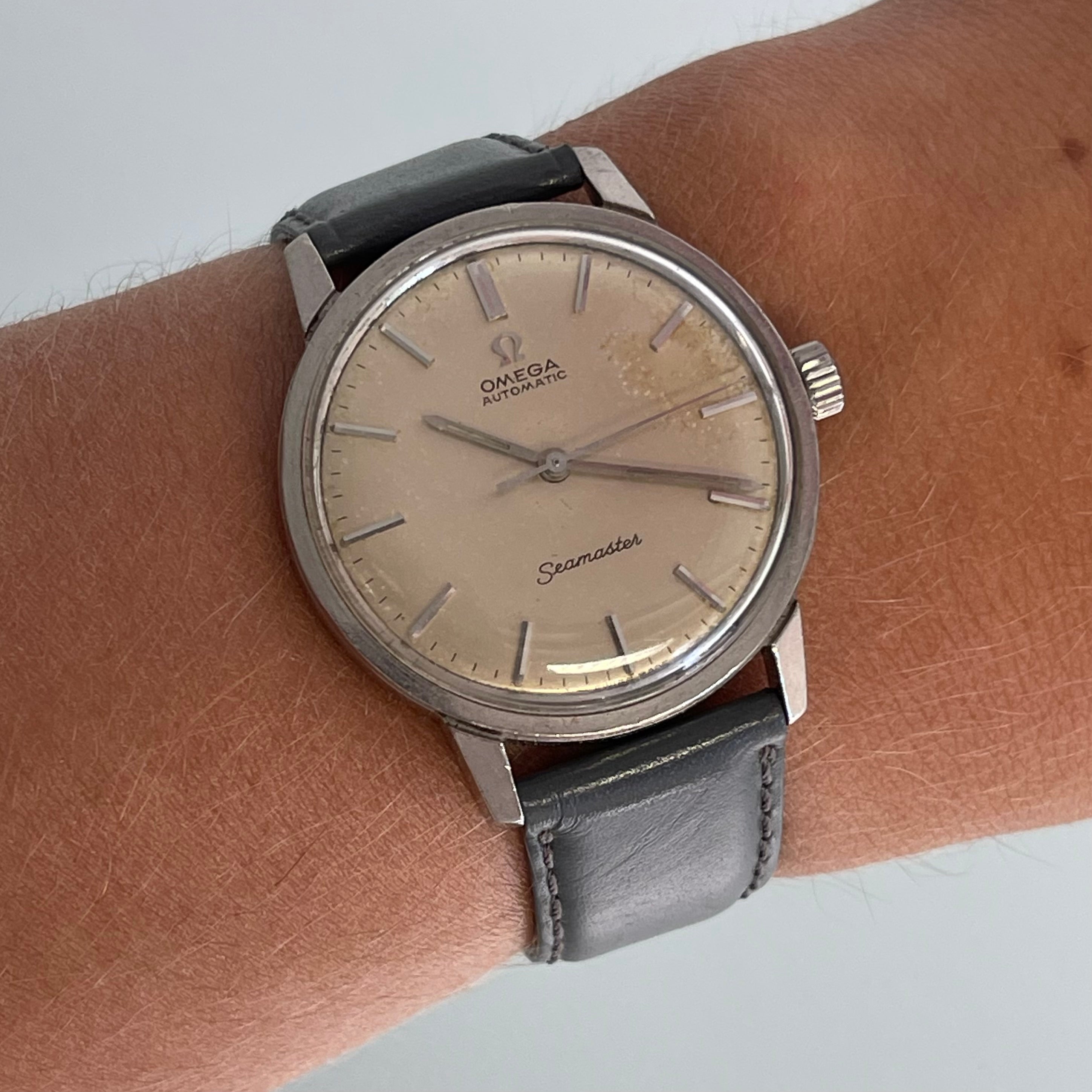 Omega Seamaster Patina dial