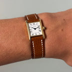 Cartier Tank 1960s with original 18k deployant & box