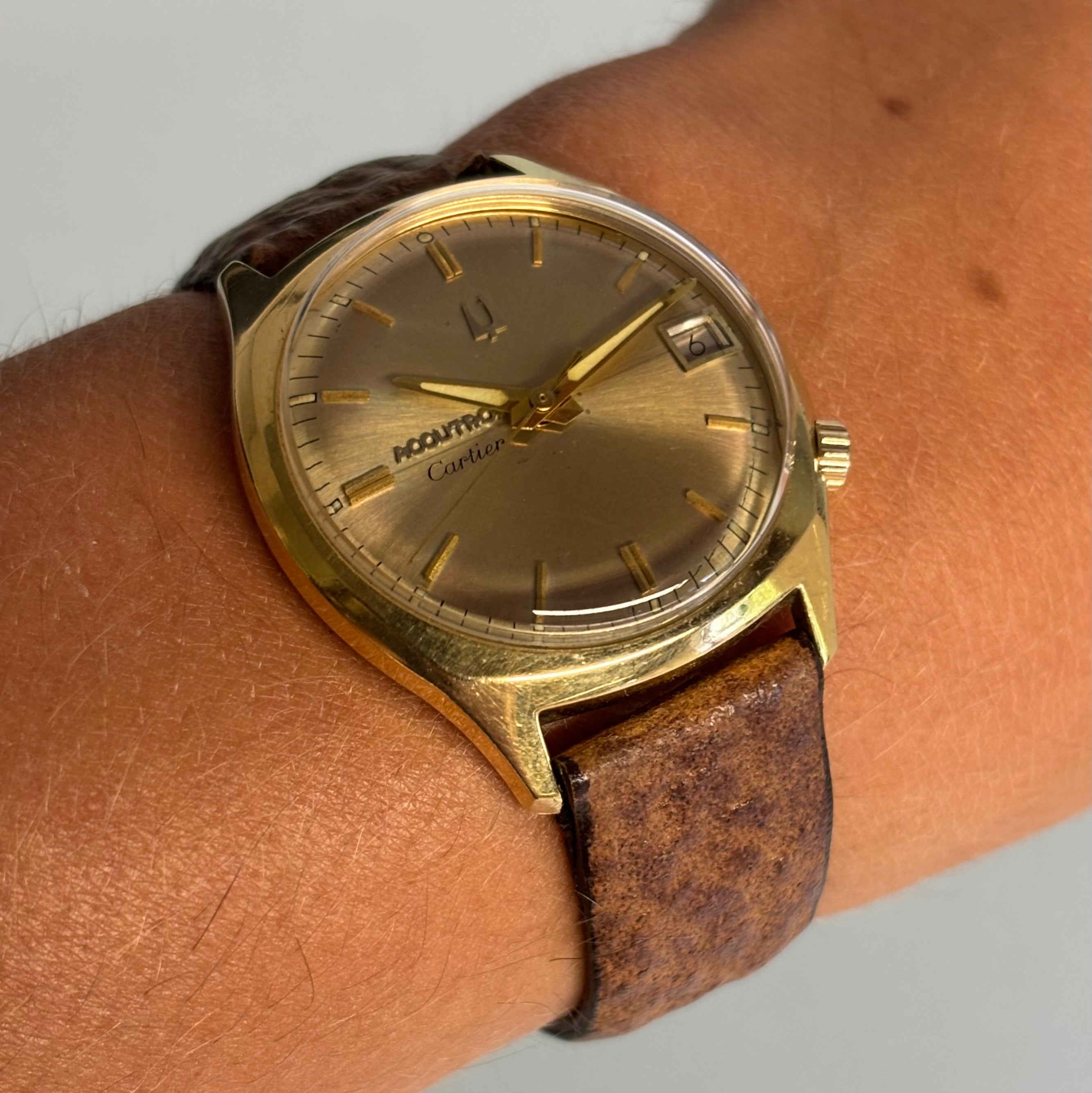 Cartier x Bulova Accutron with box