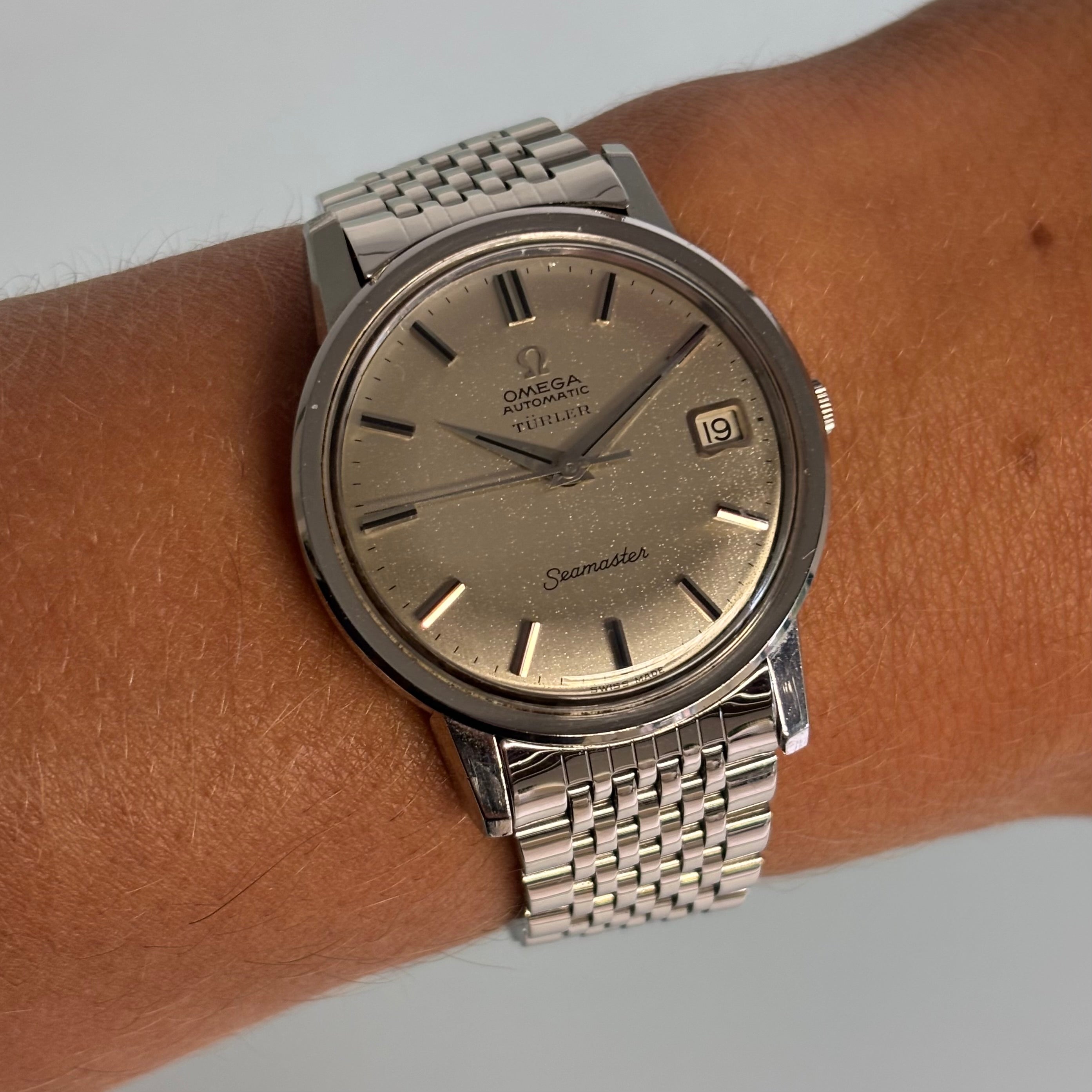 Omega Seamaster Türler with bracelet