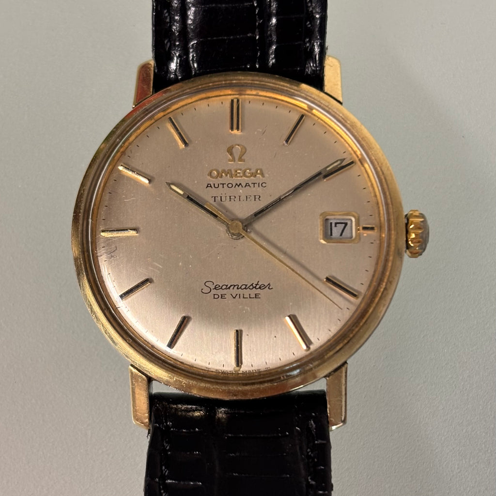 Omega Seamaster Deville Türler signed