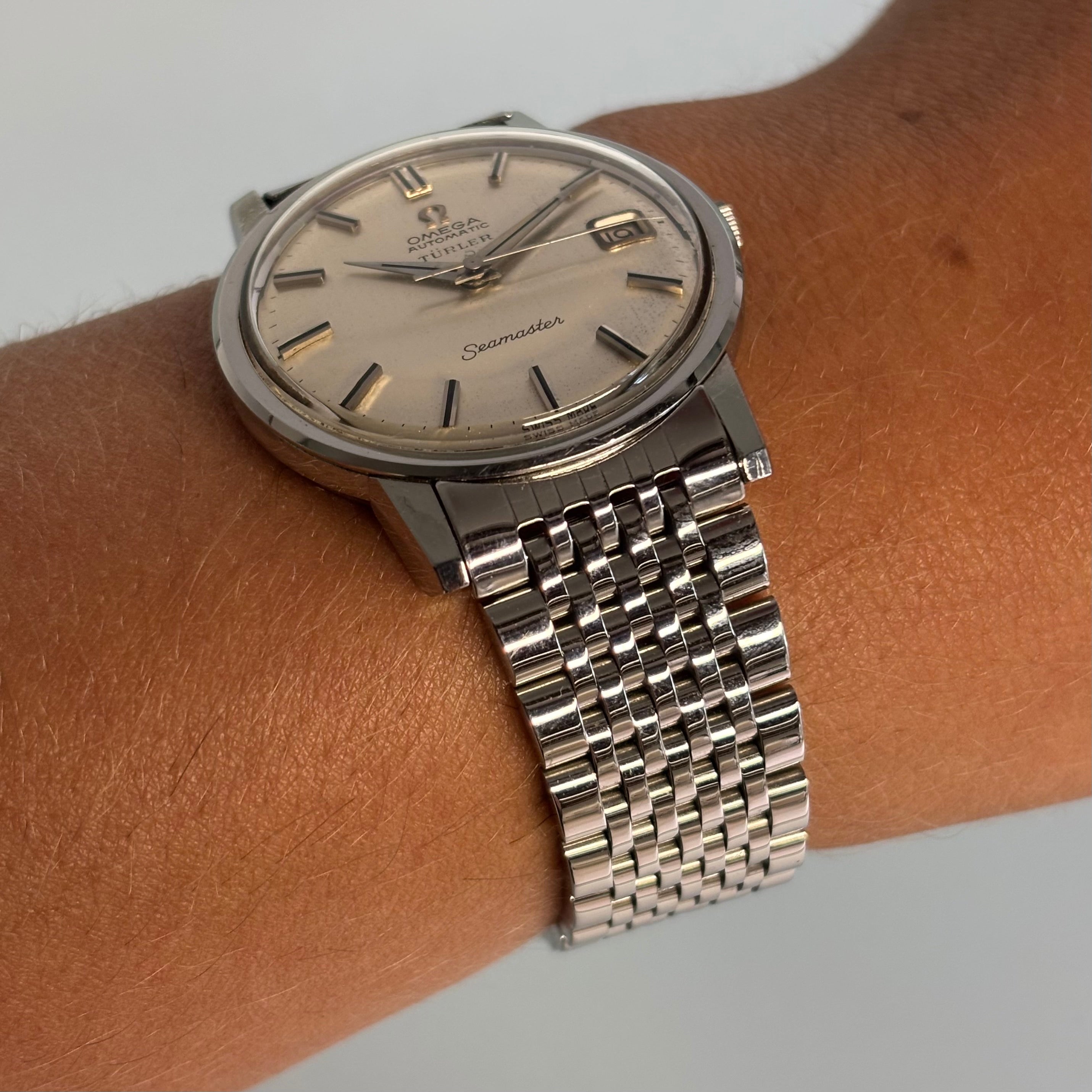 Omega Seamaster Türler with bracelet