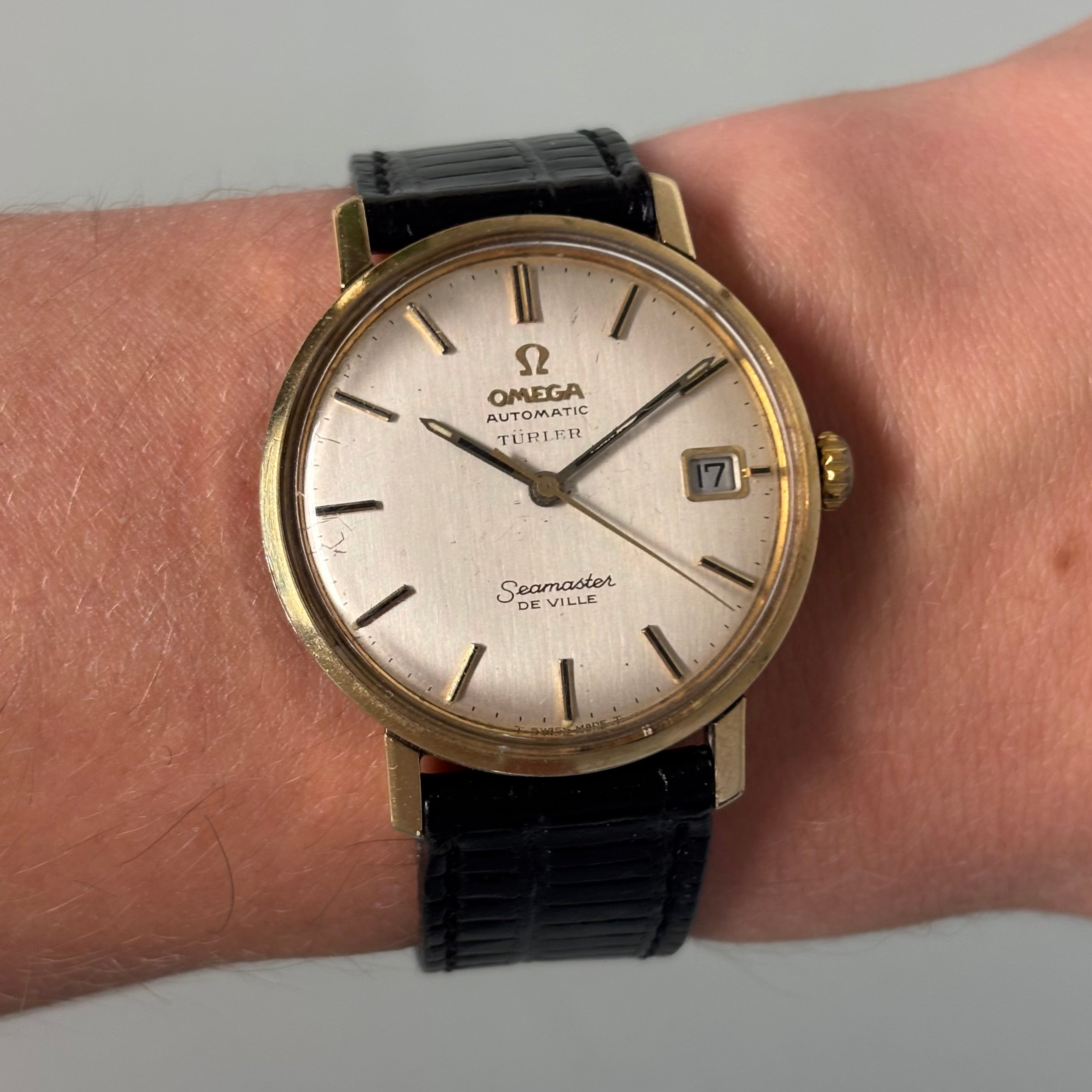Omega Seamaster Deville Türler signed
