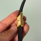 Cartier tank GM lemon Roman numeral dial